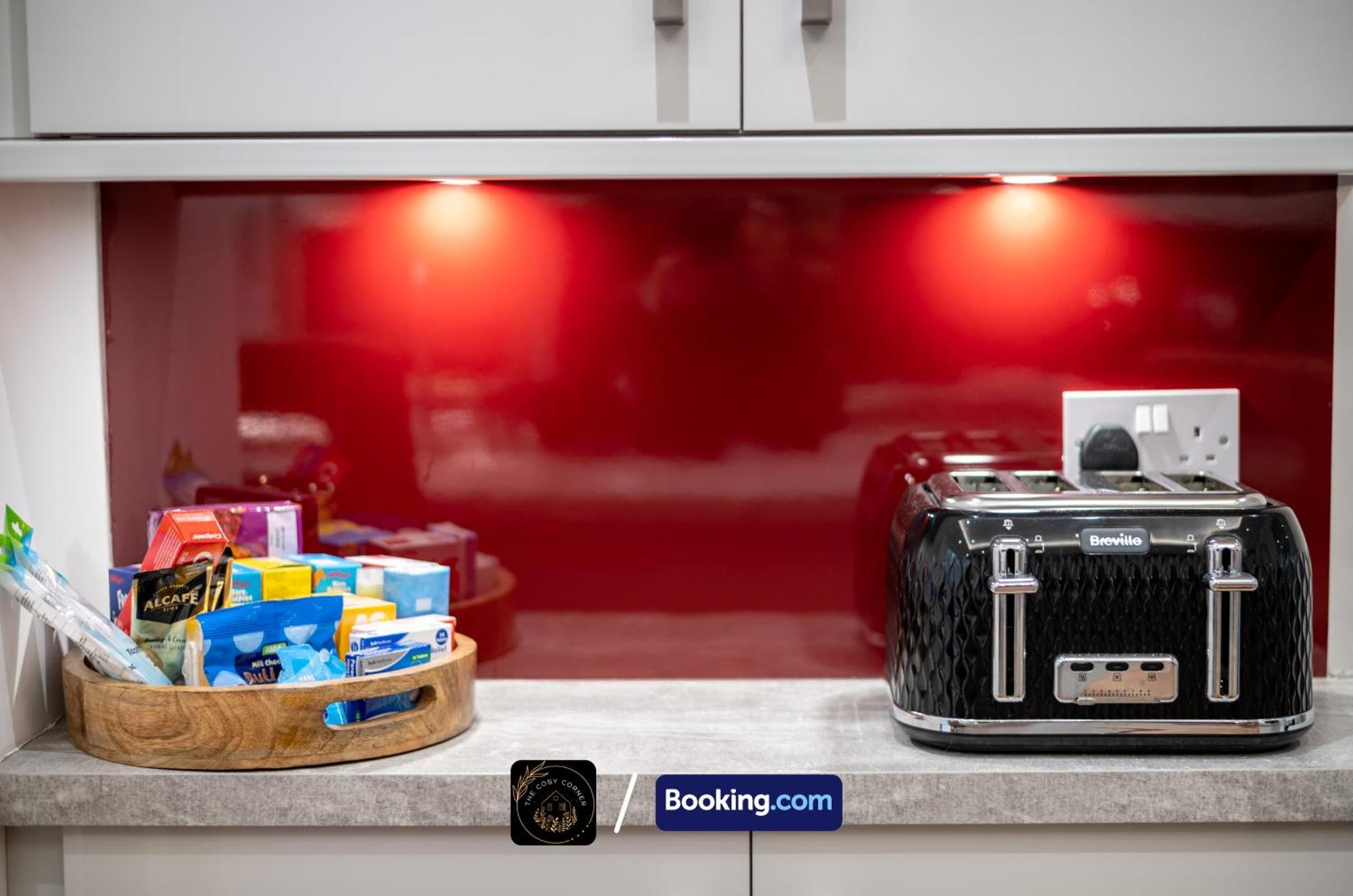 Ferienwohnung Cosy 3-Bed House, Garden & Free Parking In Stretford Manchester Exterior foto