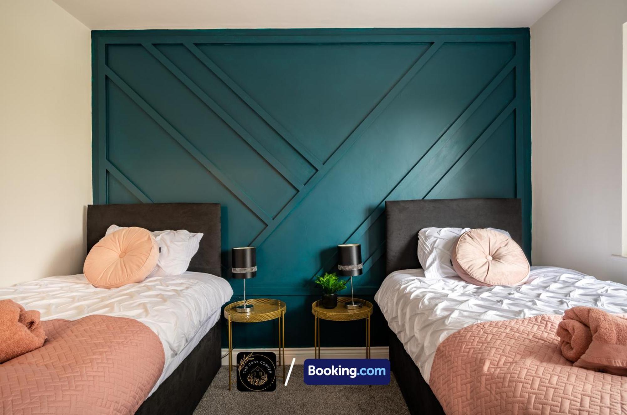 Ferienwohnung Cosy 3-Bed House, Garden & Free Parking In Stretford Manchester Exterior foto