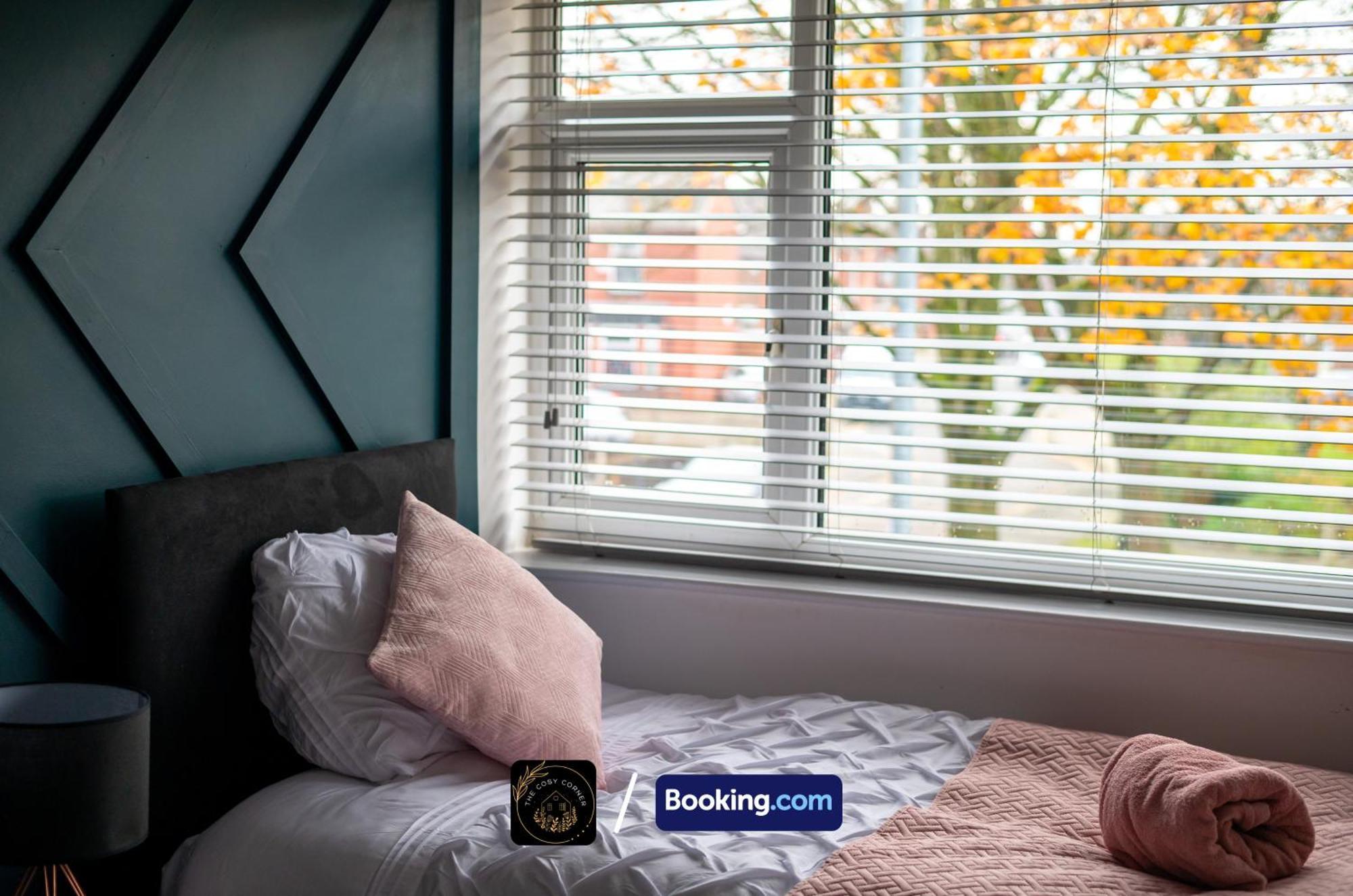 Ferienwohnung Cosy 3-Bed House, Garden & Free Parking In Stretford Manchester Exterior foto