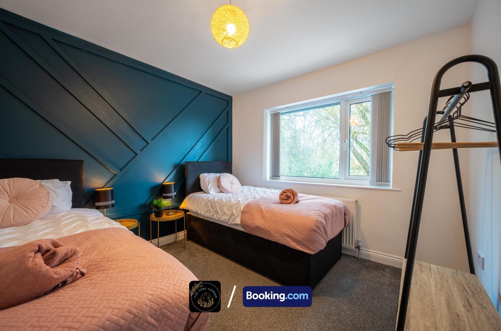 Ferienwohnung Cosy 3-Bed House, Garden & Free Parking In Stretford Manchester Exterior foto