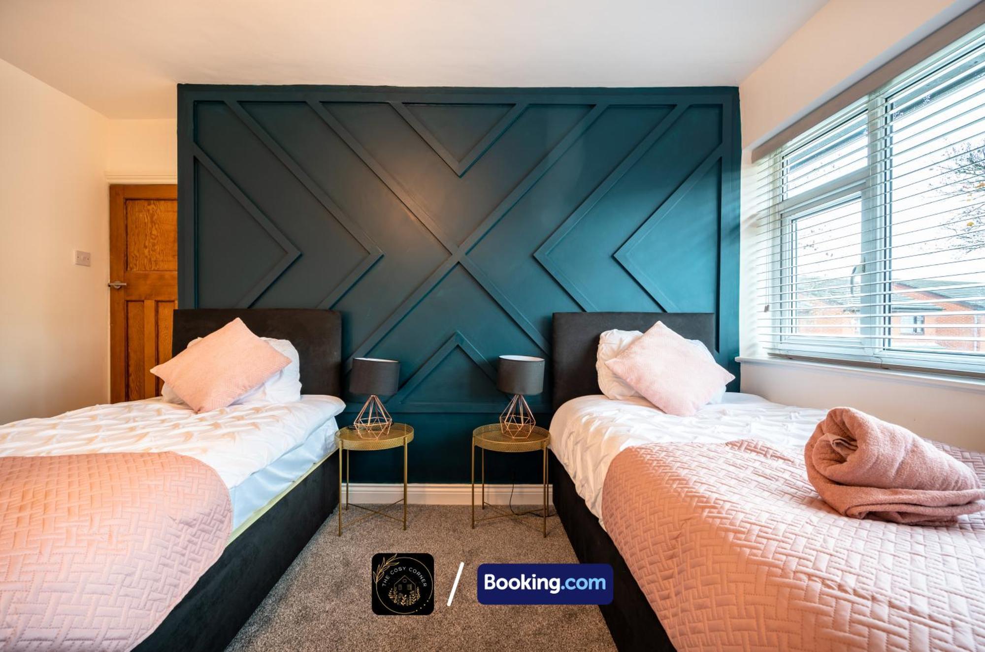 Ferienwohnung Cosy 3-Bed House, Garden & Free Parking In Stretford Manchester Exterior foto